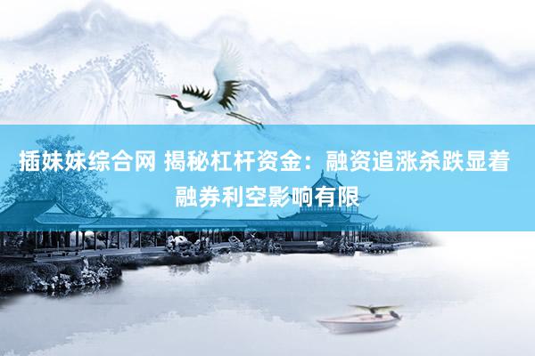 插妹妹综合网 揭秘杠杆资金：融资追涨杀跌显着 融券利空影响有限